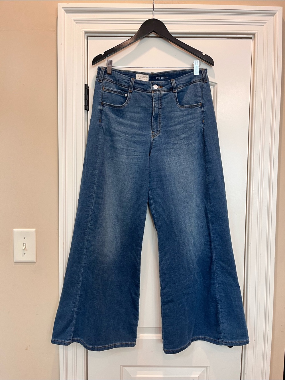 Anthropologie Pilcro High-Rise Wide Leg Jeans/Pants
